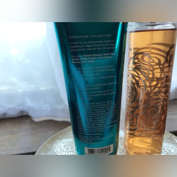 Unused Bath Body Works Frosted Coconut Snowball Lotion Warm Vanilla Sugar Spray - Picture 6 of 8